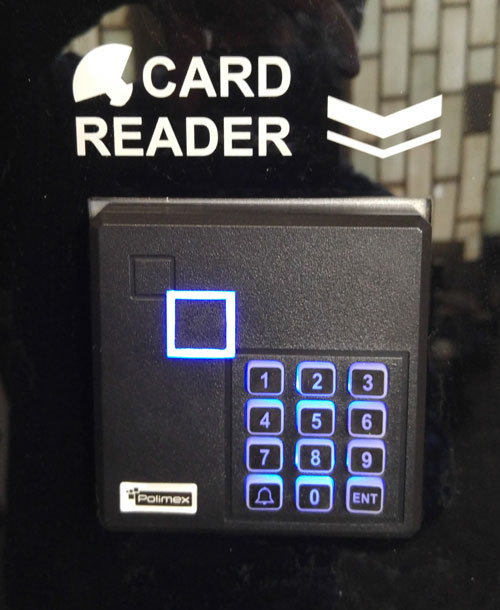 RFID card reader